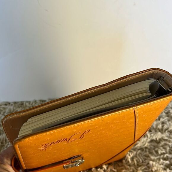 J Francis leather day planner - Picture 5 of 15